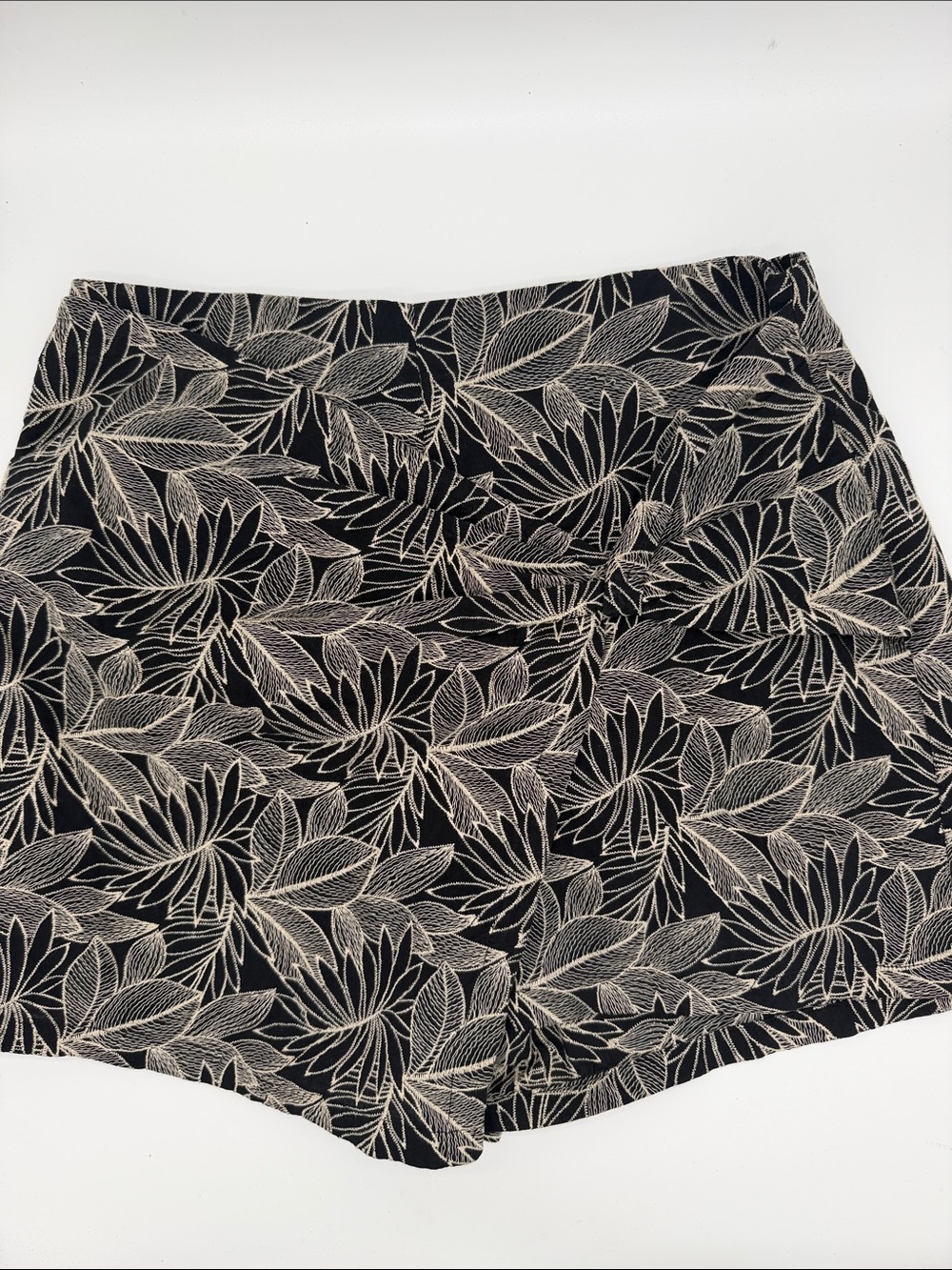 Zara floral short skirt skirt